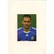 Autographed official club card of Chelsea footballer Joe Cole.